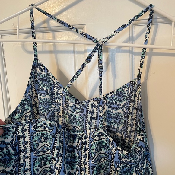 Hollister Blue Beachy Racerback Spaghetti Strap Tank - Picture 4 of 4